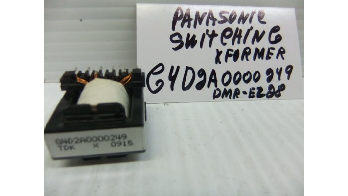 Panasonic G4D2A0000249 switching transformer .